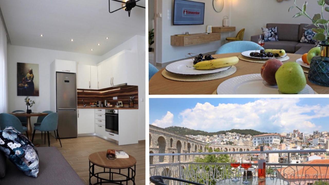 Under The Aqueduct Boutique House Appartement Kavala Buitenkant foto