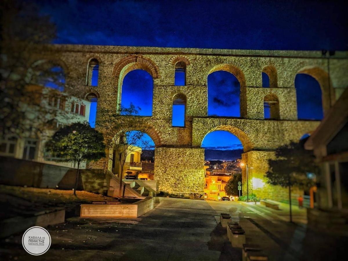 Under The Aqueduct Boutique House Appartement Kavala Buitenkant foto