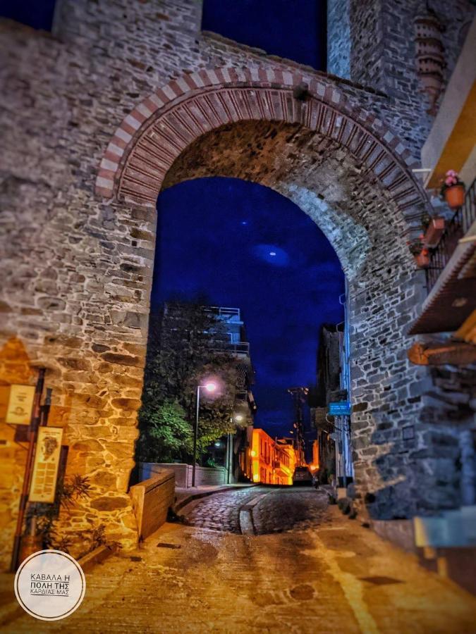Under The Aqueduct Boutique House Appartement Kavala Buitenkant foto