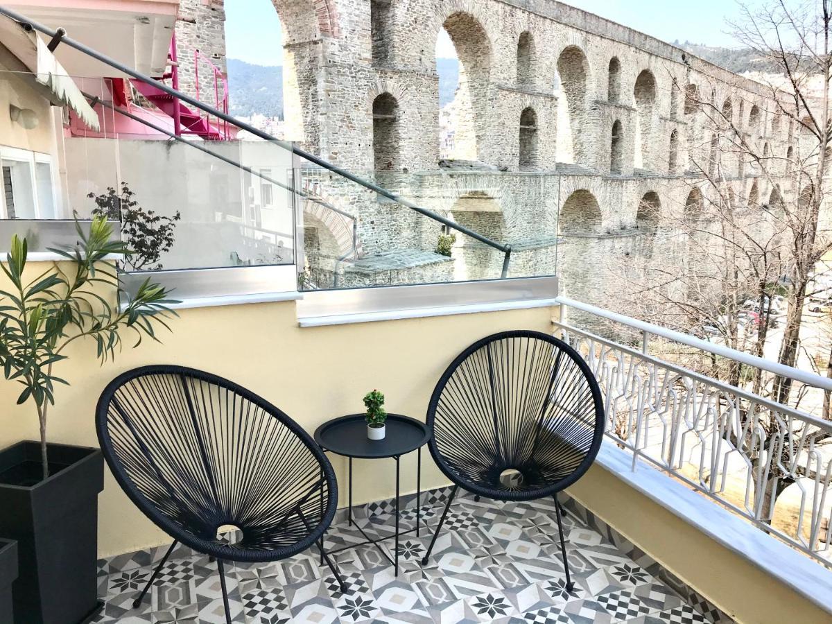 Under The Aqueduct Boutique House Appartement Kavala Buitenkant foto