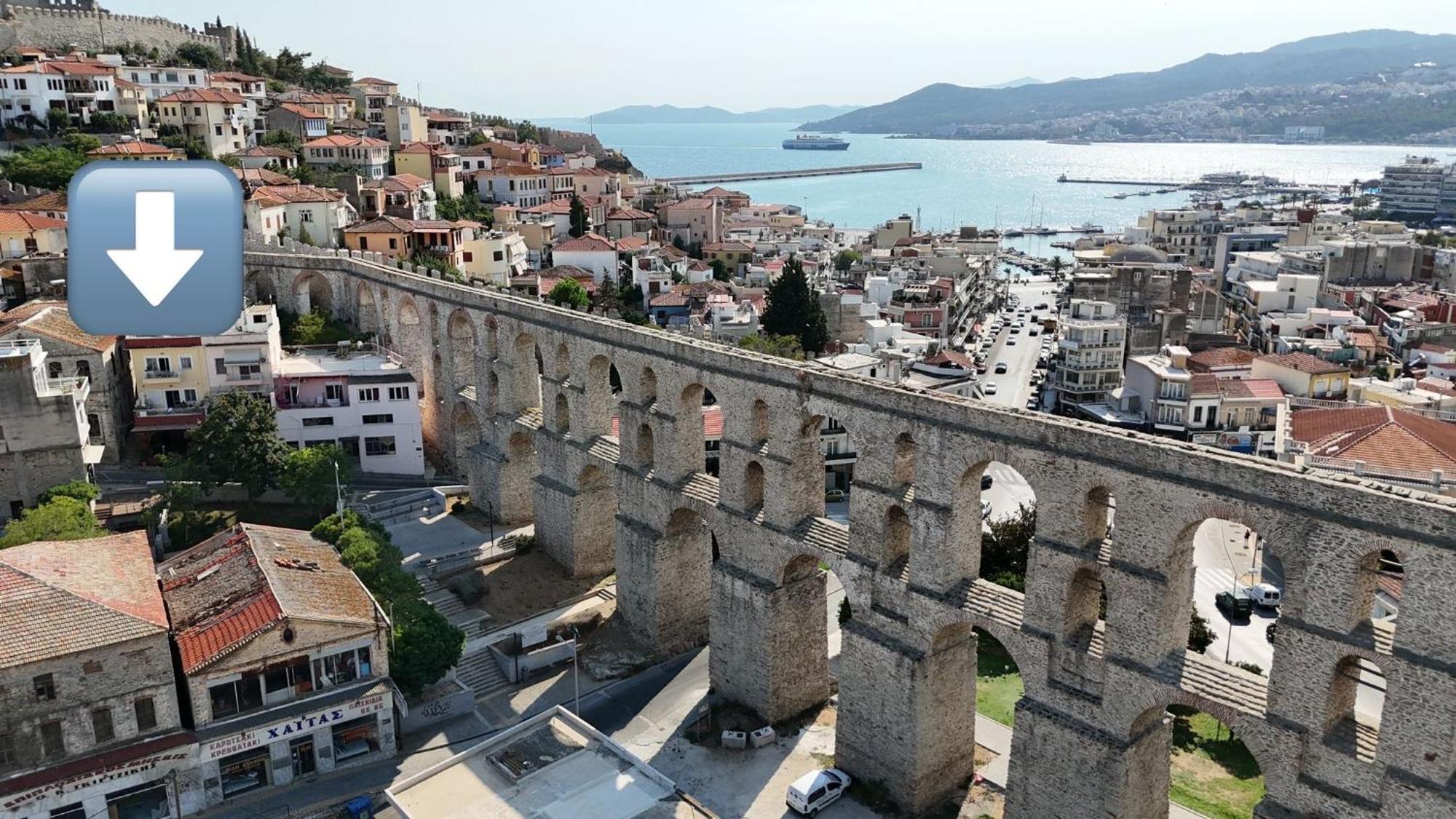 Under The Aqueduct Boutique House Appartement Kavala Buitenkant foto